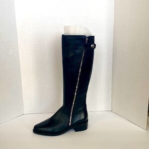 AQUATALIA Geovanna Leather Knee High Boots Size 5.5